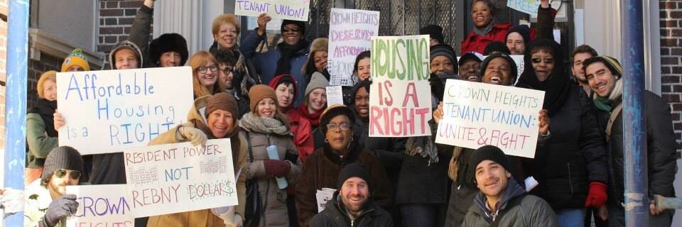 CHTU #AbolishRent banner