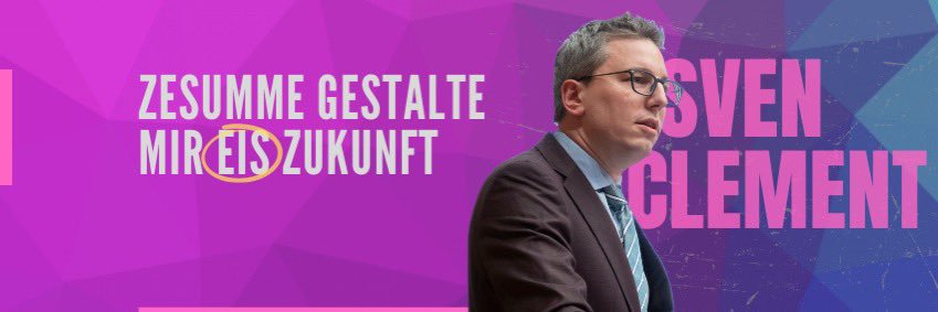 Sven Clement banner