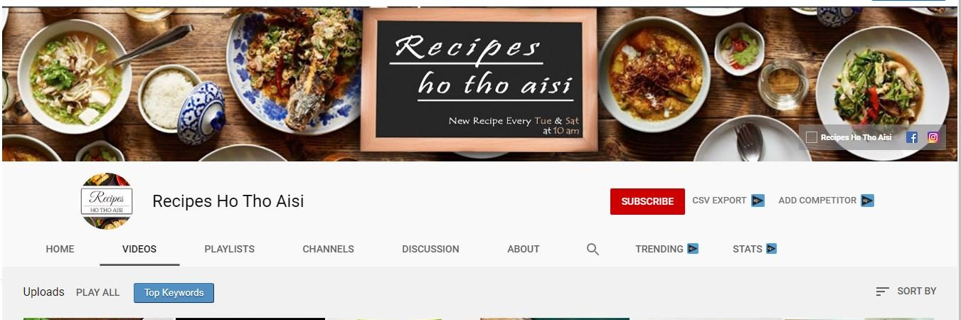 recipeshoaisi's profile banner image