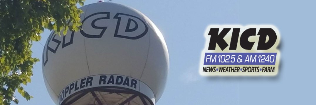 KICD AM 1240 Spencer banner