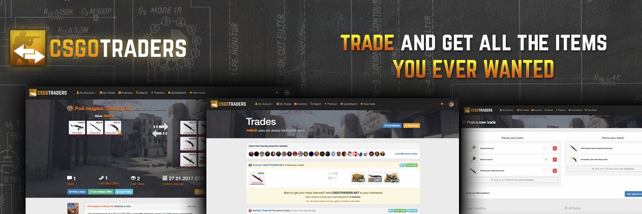 CSGO Traders banner