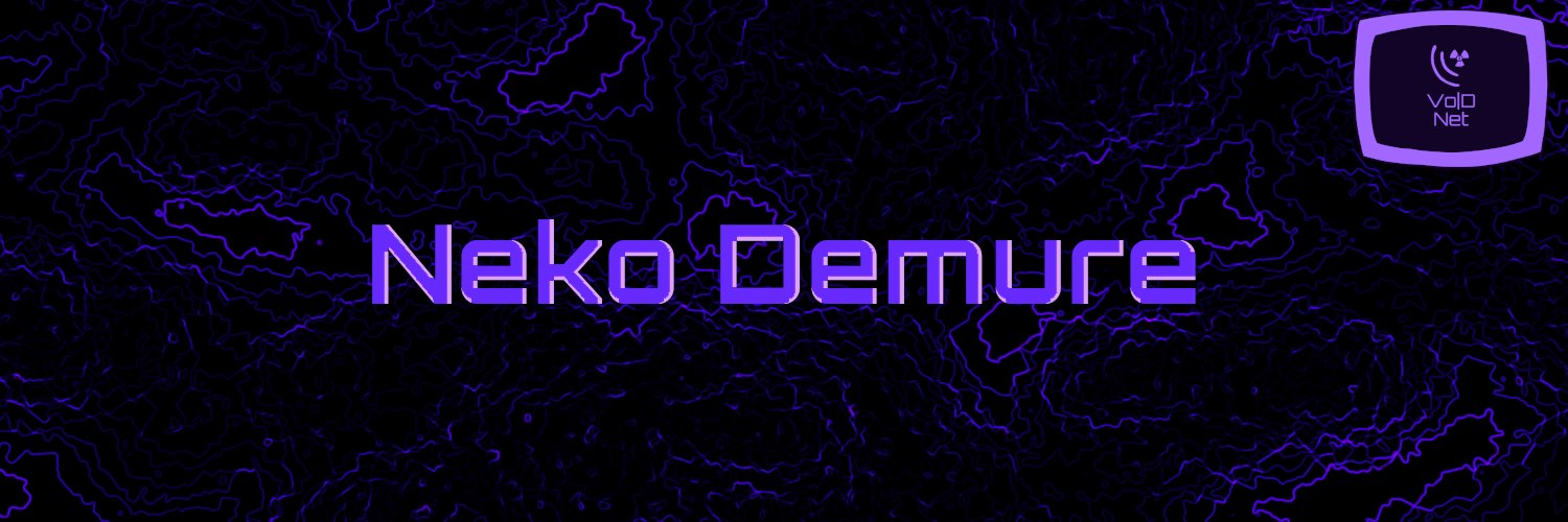 Neko Demure🐈‍⬛😈 (friends call me Rayne) banner