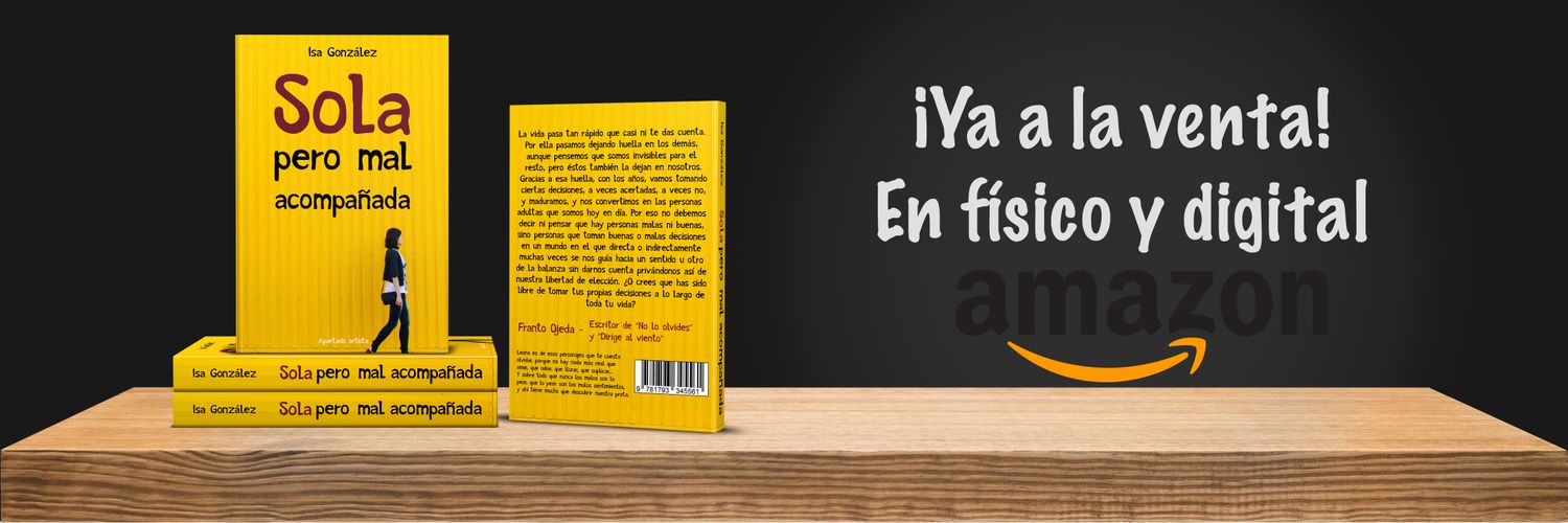 Isa González Escritora banner