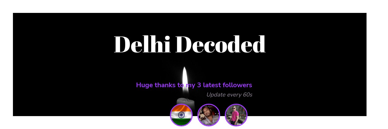 Delhi Decoded banner