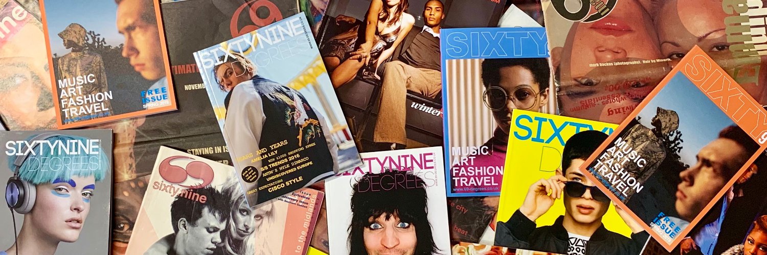 SIXTY9° magazine banner