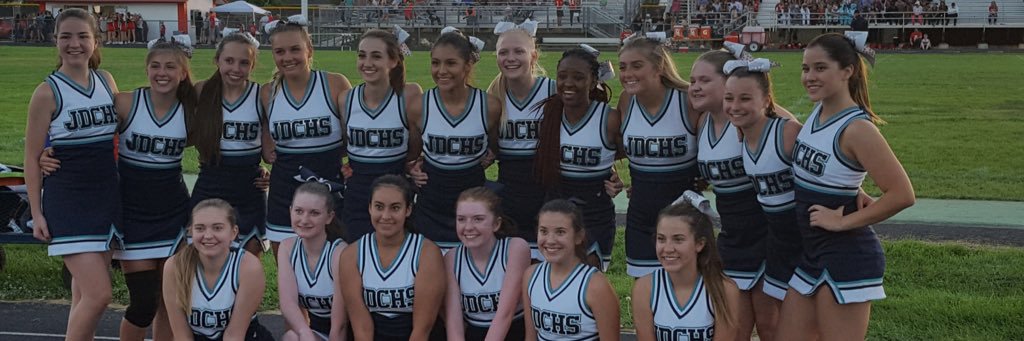 JDCHS Cheer banner
