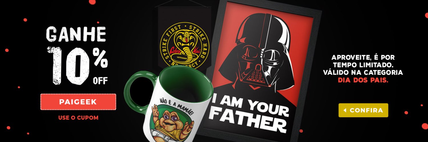 Quarto Geek Store ® Use Máscara! banner