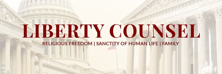 libertycounsel's profile banner image