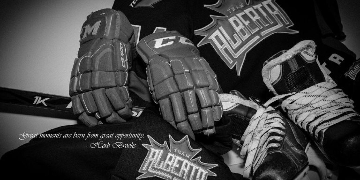 Team Alberta Hockey banner