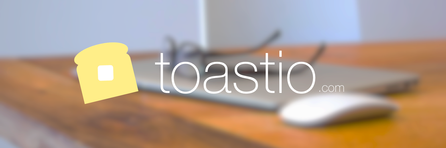 Toastio banner