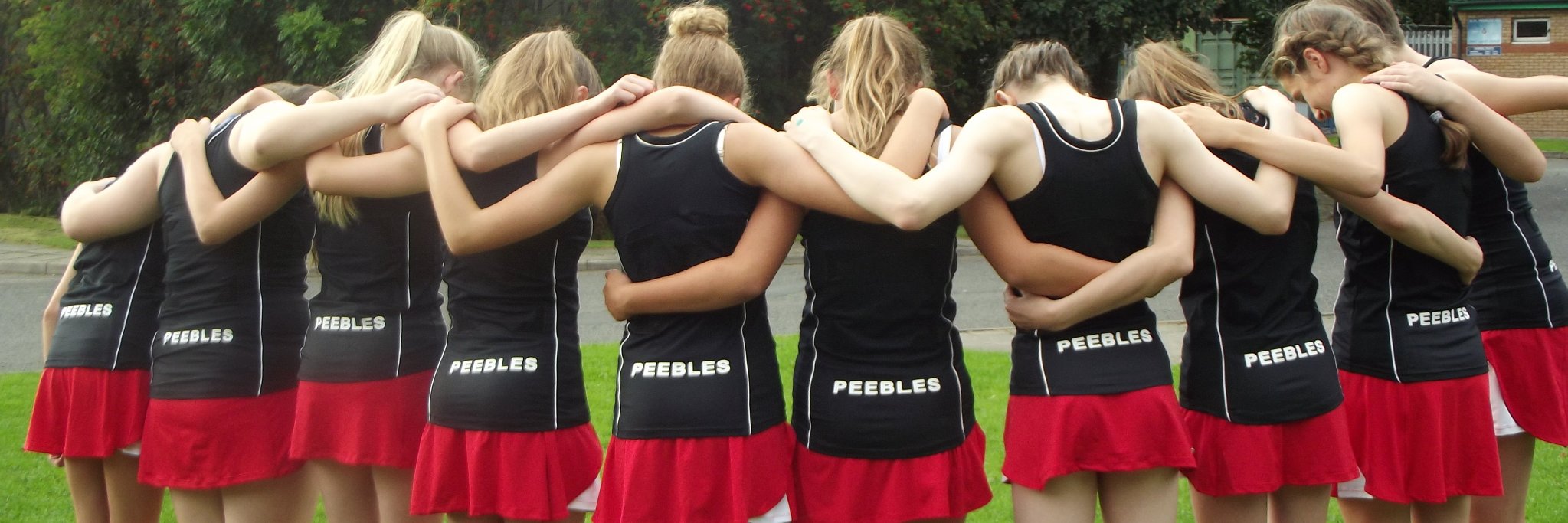 Peebles Netball banner
