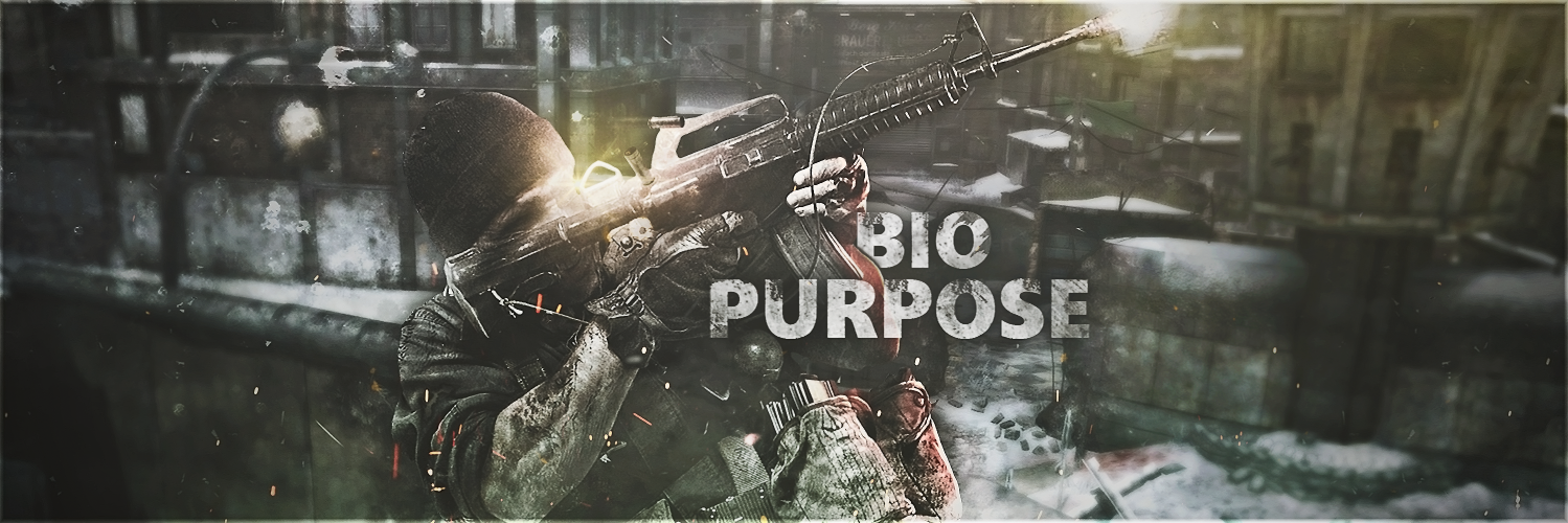 Purpose banner
