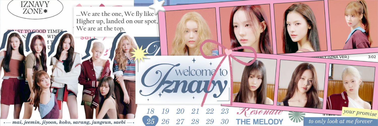 우아함과 매력, IZNAVY. banner