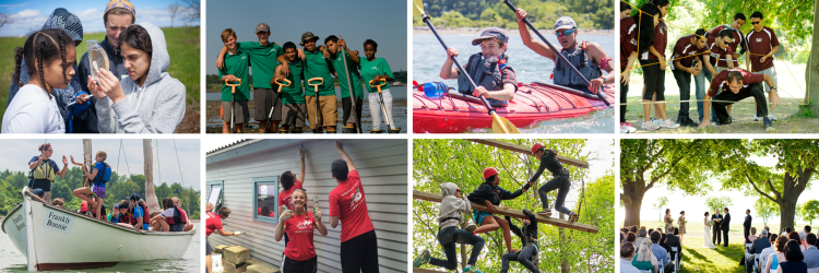 Thompson Island banner