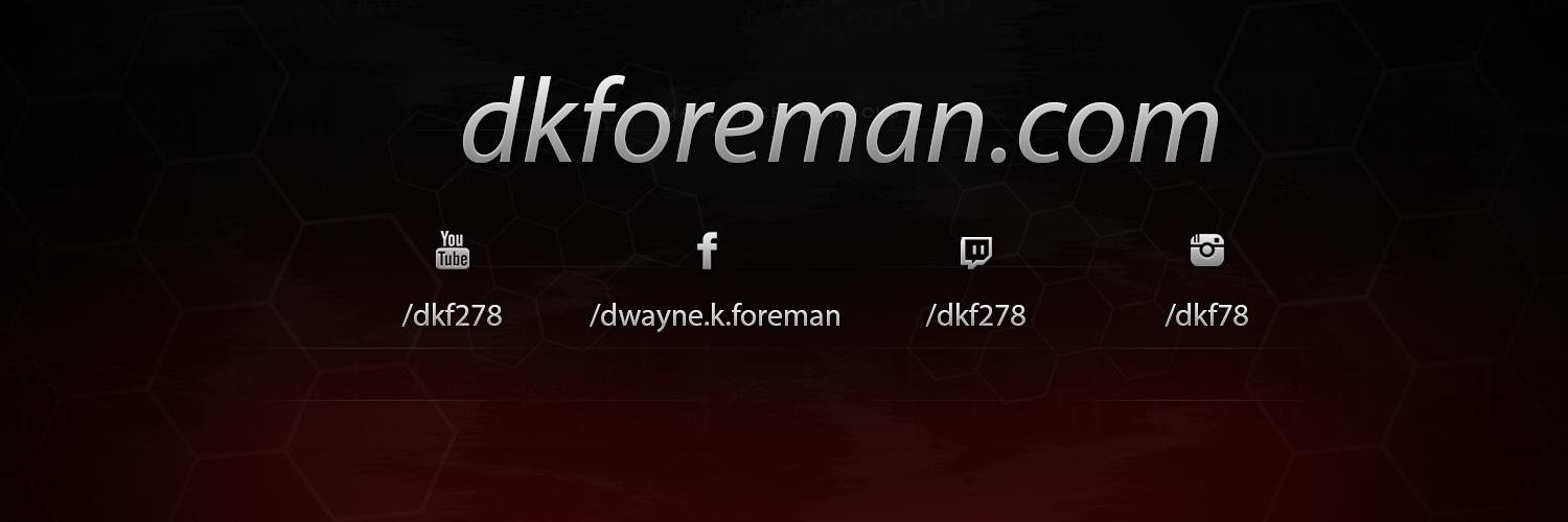 dkforeman's profile banner image