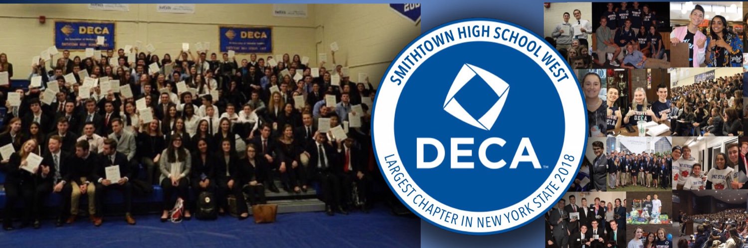 Smithtown West DECA banner