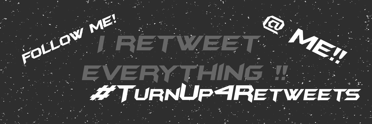 I Retweet Anything ! banner