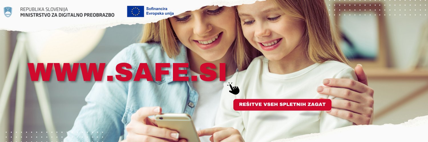 Za varnejši internet banner