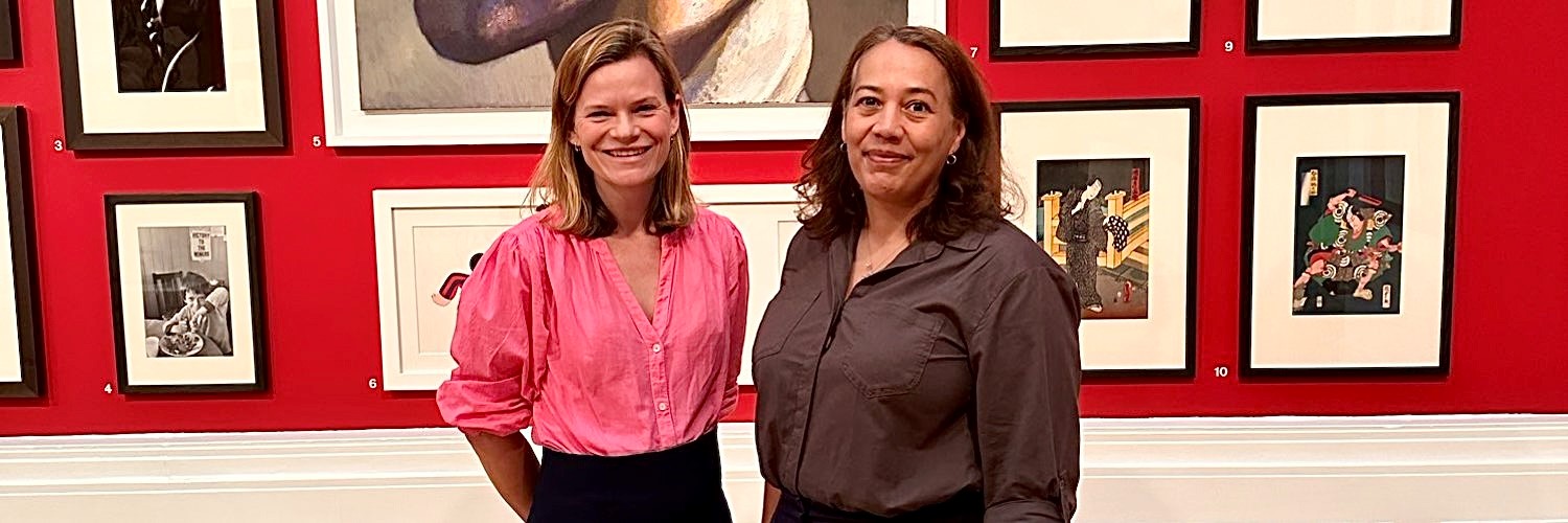 Emma Squire and Claudia Kenyatta banner