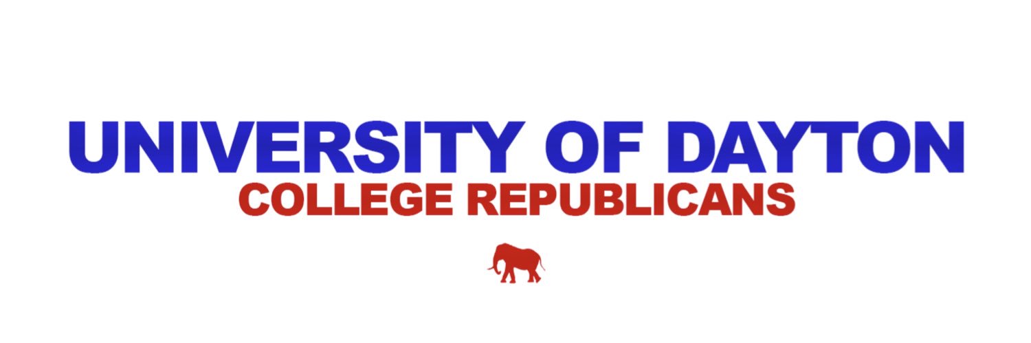 University of Dayton College Republicans banner