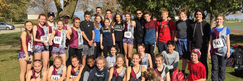 St. James Track&XC banner