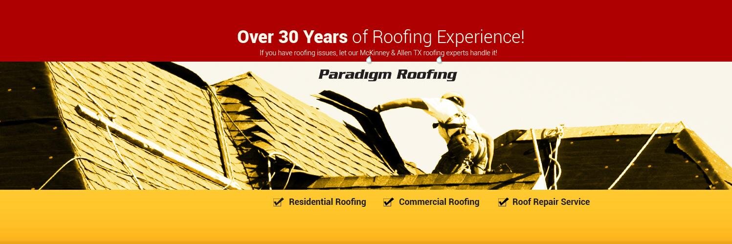 ParadigmRoofing's profile banner image