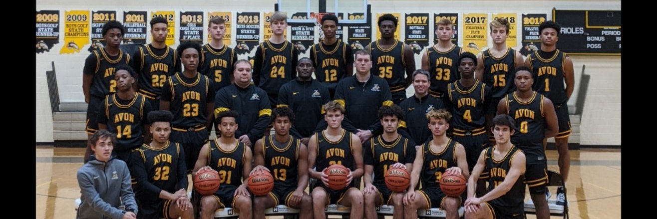 Avon Basketball banner