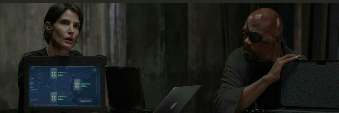 Director Maria Hill. Parody. banner