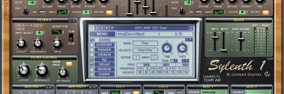 001: ARP 303 Saw banner