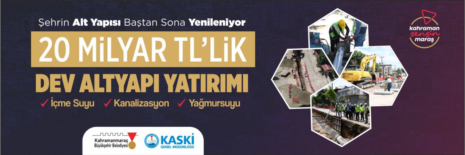 KASKİ Genel Müdürlüğü - Kahramanmaraş banner