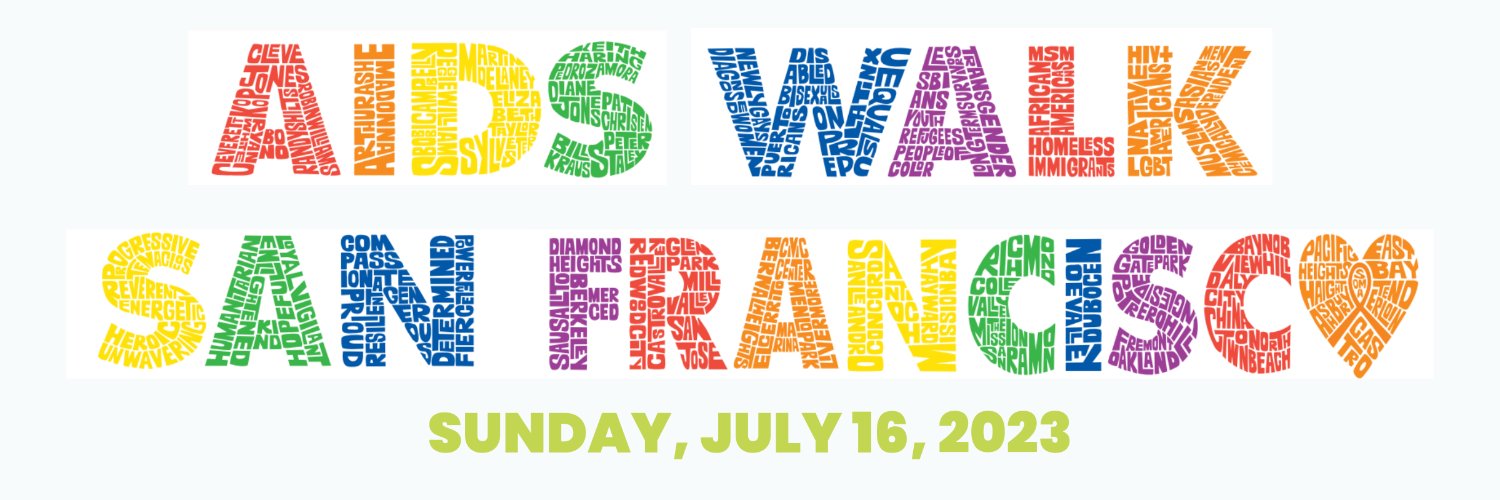 AIDS Walk San Francisco banner