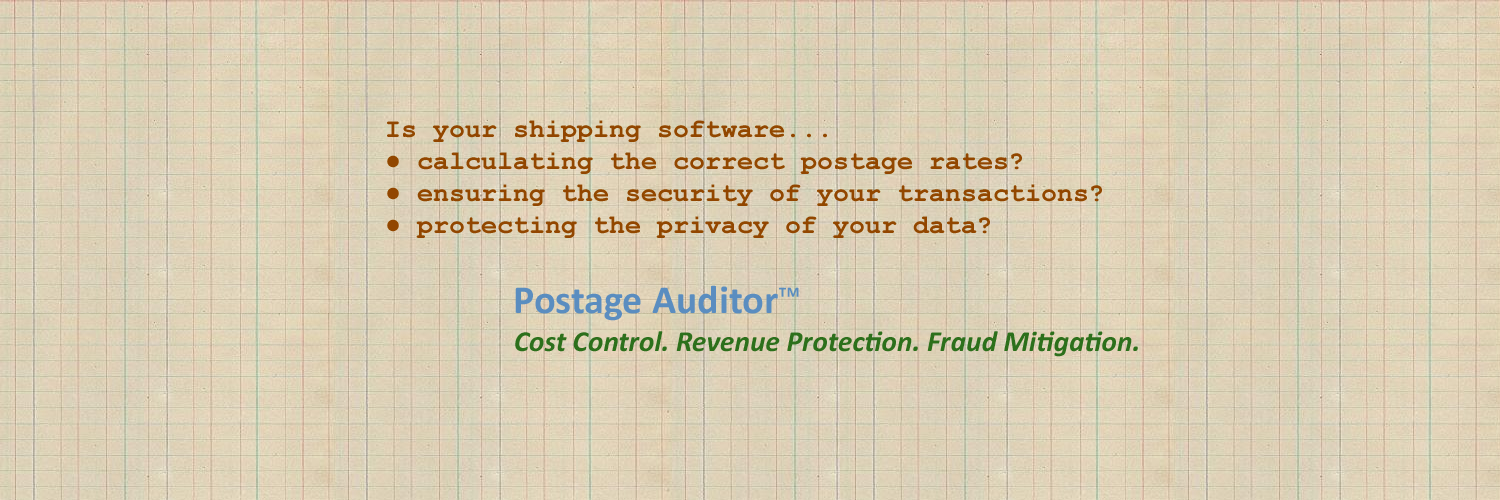 PostageAuditor's profile banner image