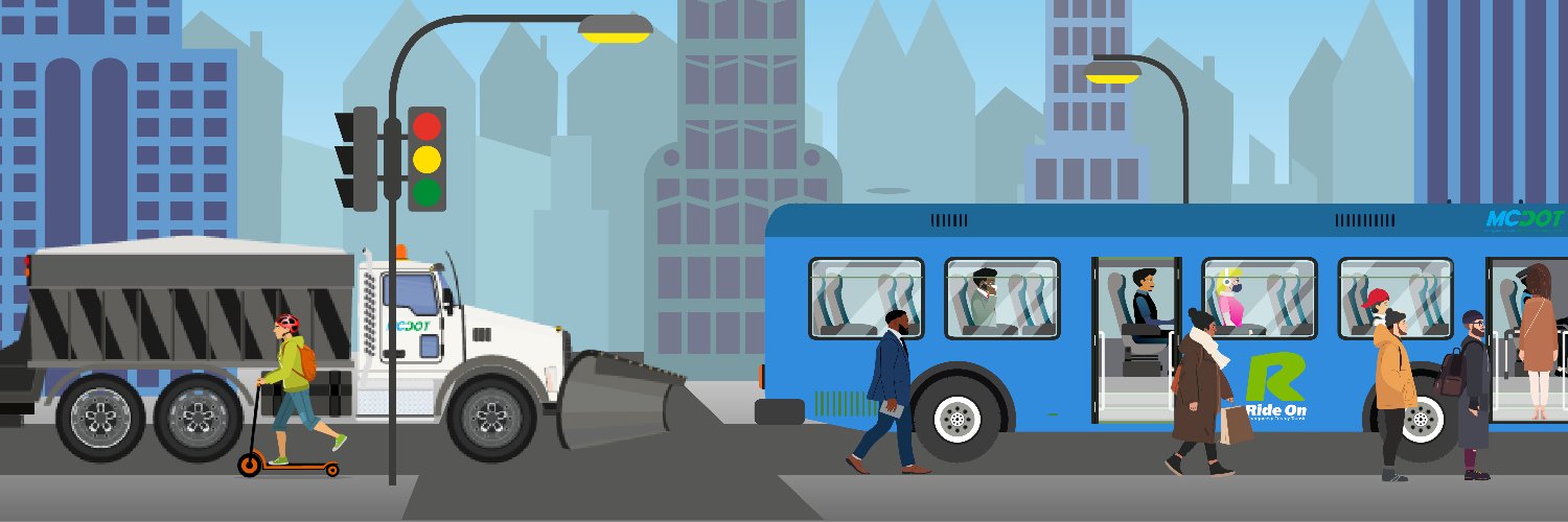 Montgomery County, MD - Dept. of Transportation banner