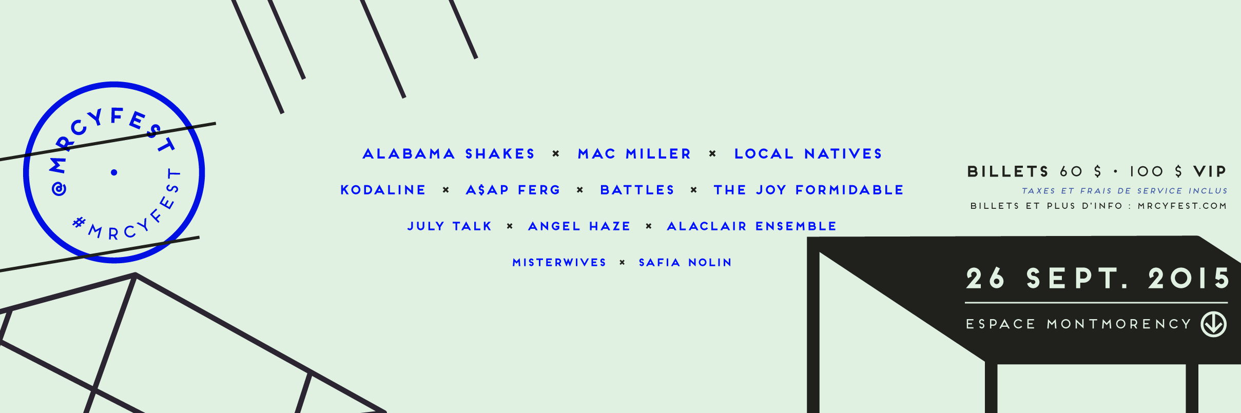 MRCY Festival banner