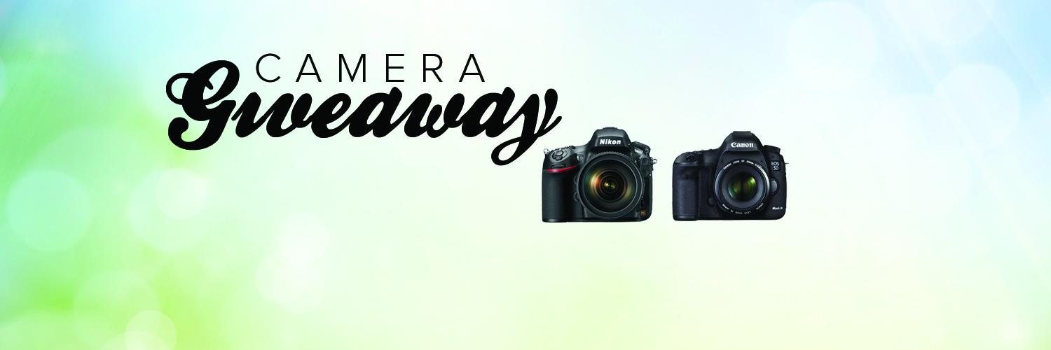 Camera Giveaways banner