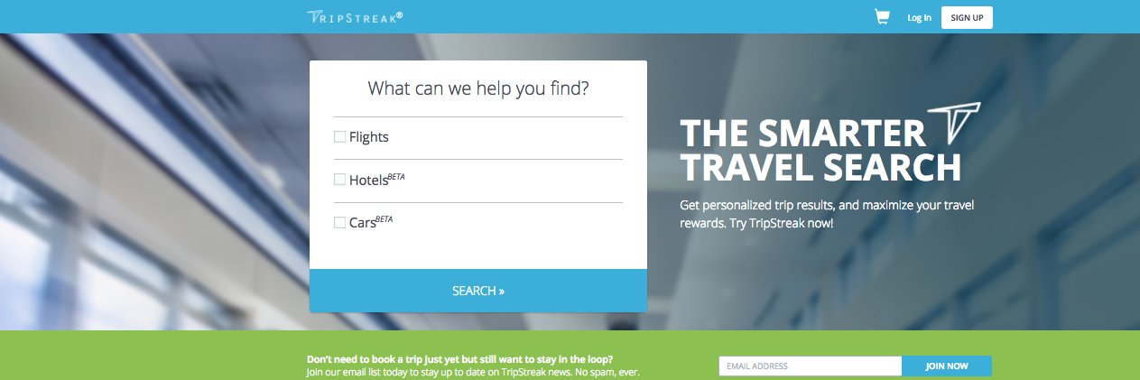 TripStreak's profile banner image