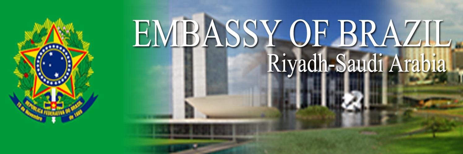 Brazilian Embassy banner