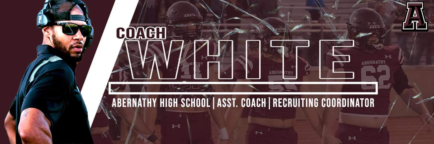 Coach White Profile Banner