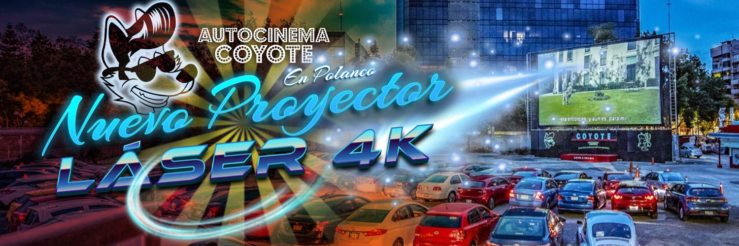 Autocinema Coyote banner