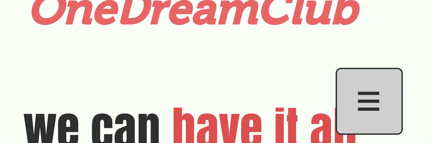 OneDreamClub's profile banner image