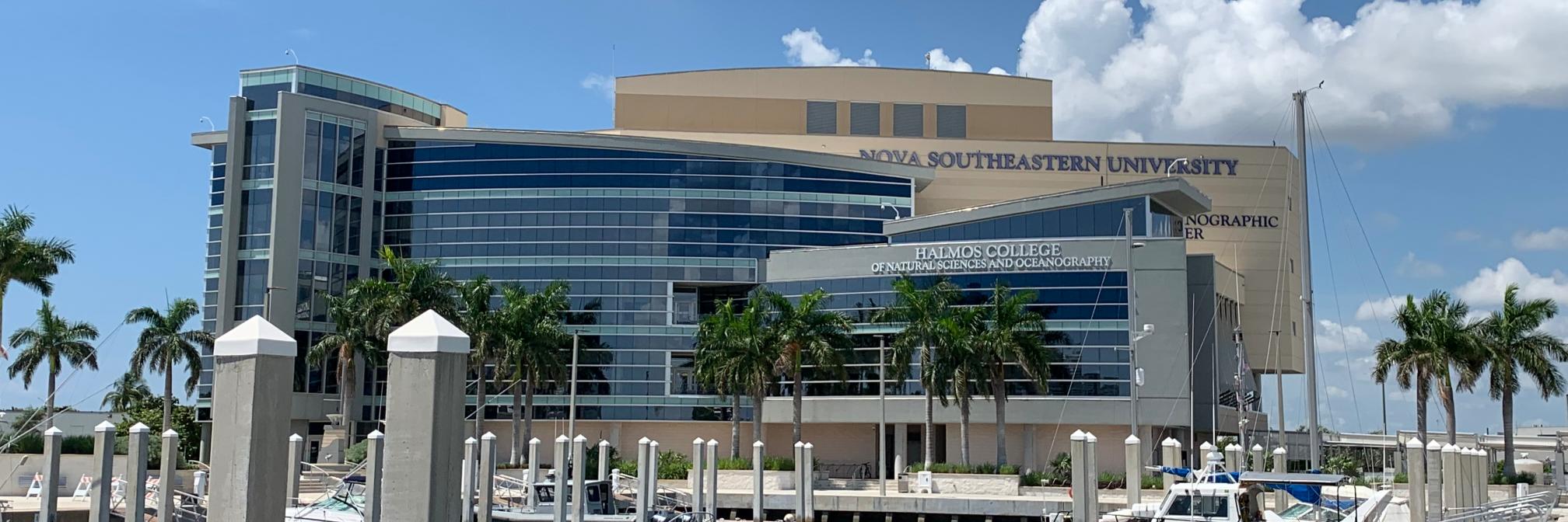 Halmos College of Arts & Sciences banner