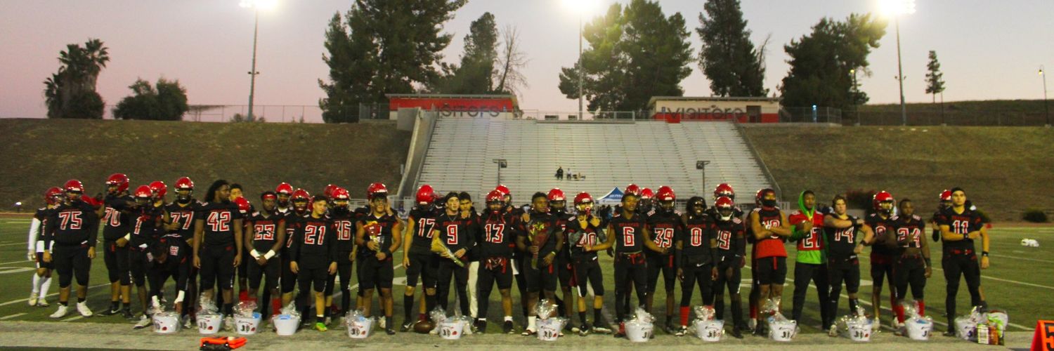 Los Angeles Pierce College Football banner