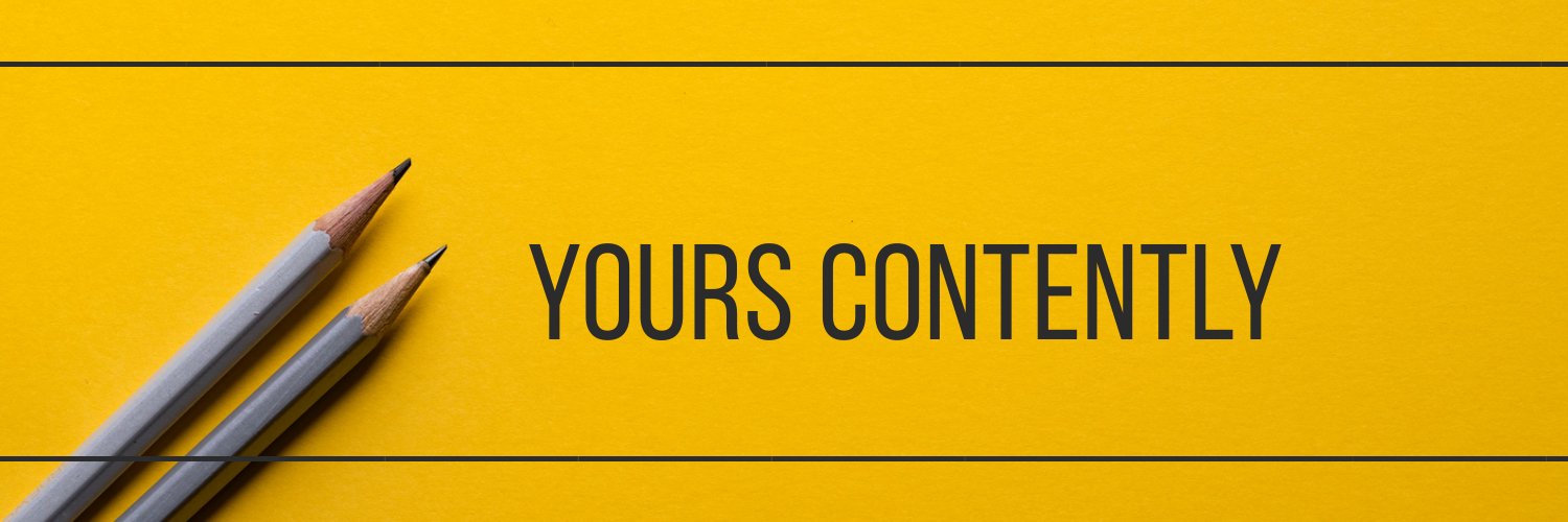 YoursContently's profile banner image
