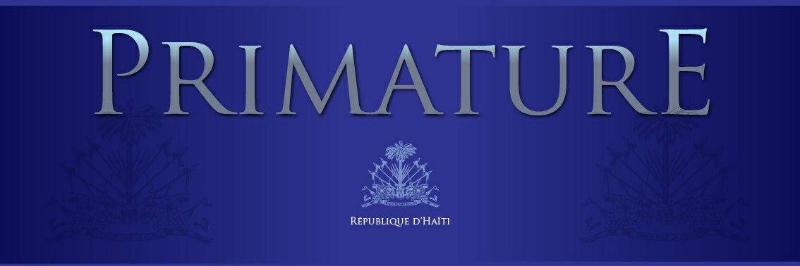 Primature de la République d’Haïti's banner