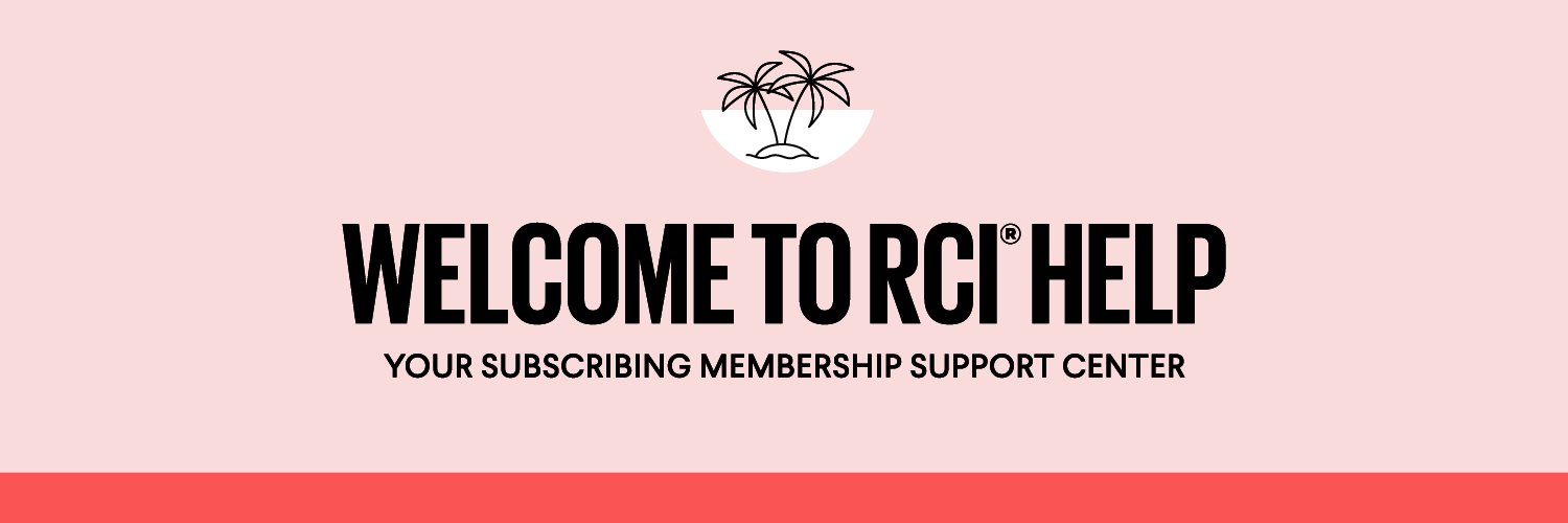 RCI Help banner