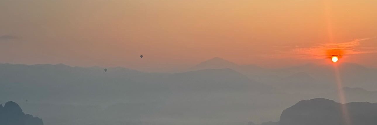 V banner