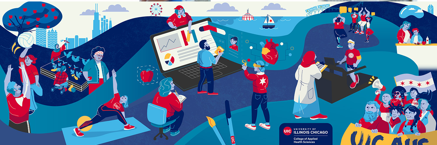 UIC College of Applied Health Sciences banner