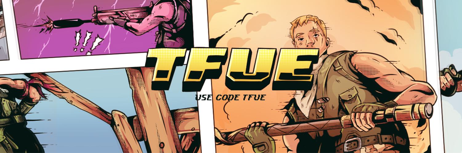 Tfue's banner