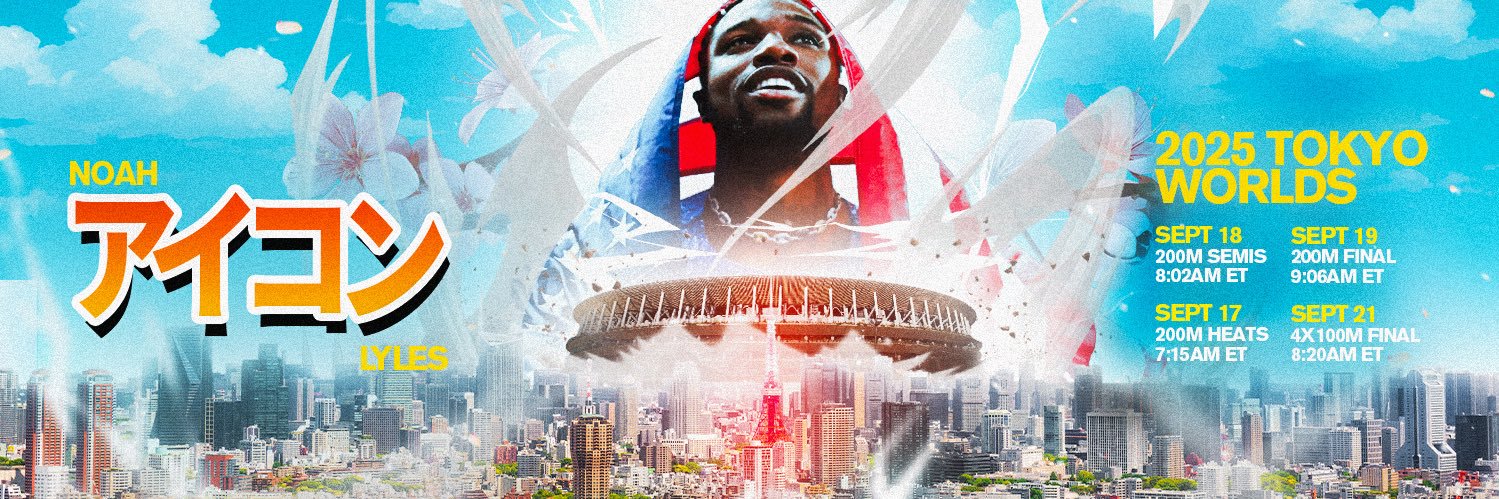 Noah Lyles, OLY banner