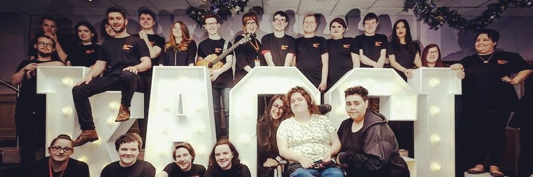 Young People's Service: Orange Box Halifax banner